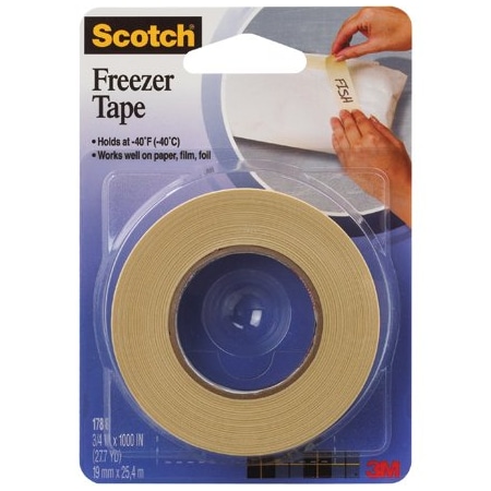 3M 3/4 x 1000'' 3M 178 Freezer Tape, 24PK BUY00023058